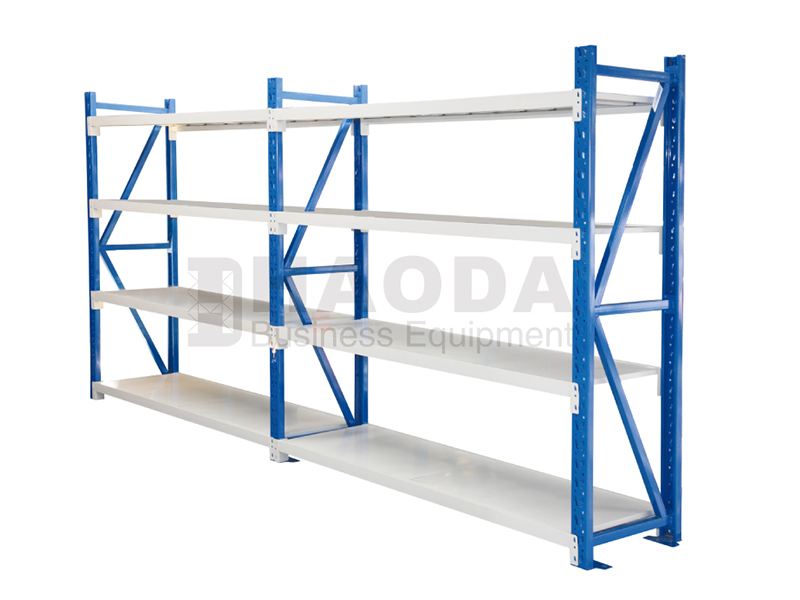 Medium sized storage shelves