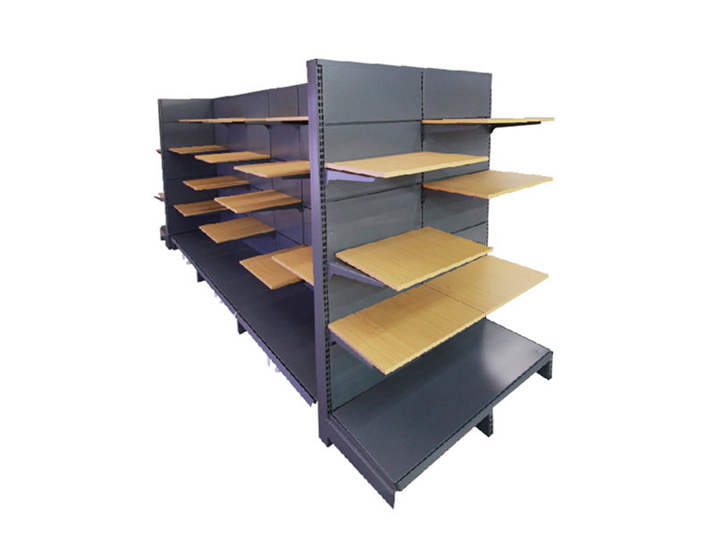 HD-019.12 Steel and Wood shelf