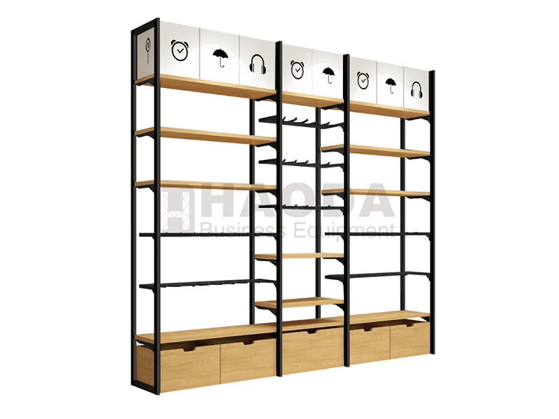 HD-019.16 Steel and Wood shelf